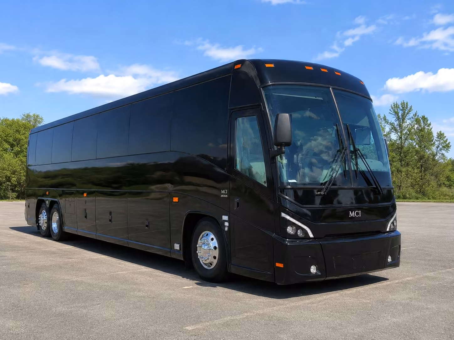 56 passenger charter bus
