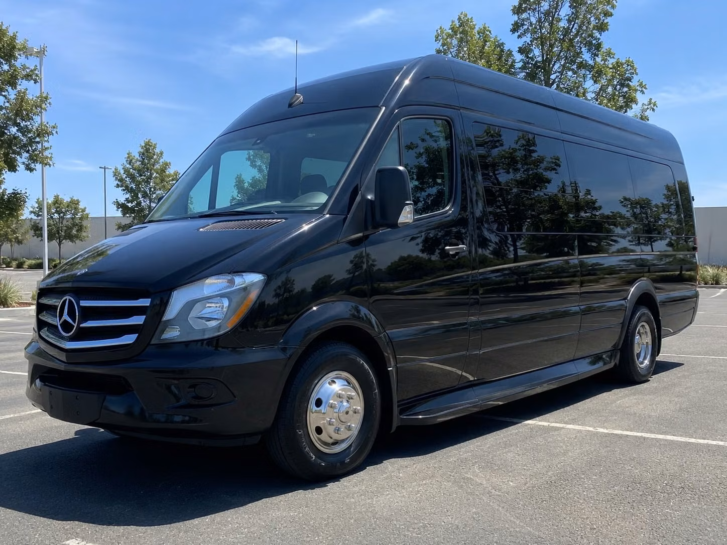hesperia sprinter van rental with driver
