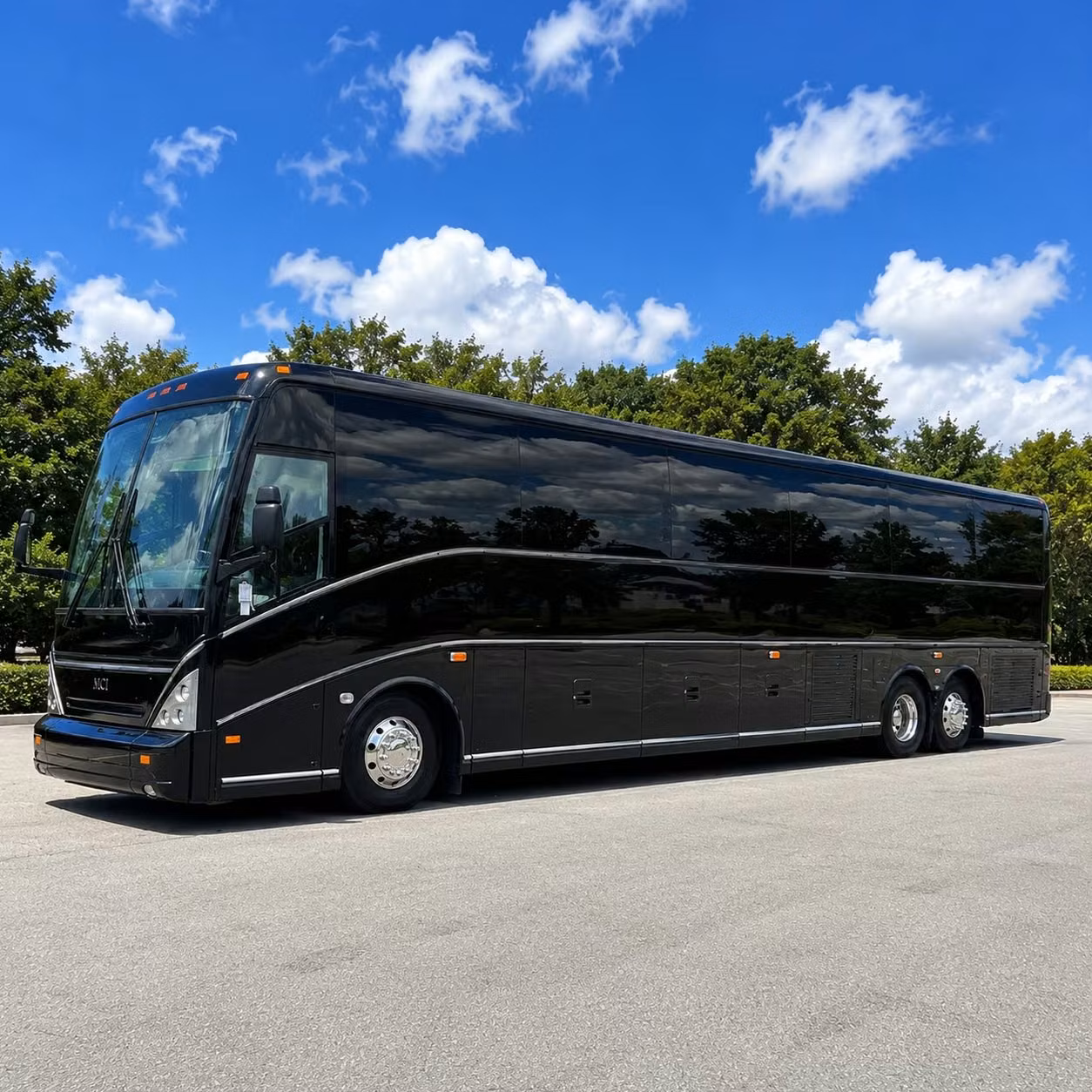 large groups corporate outings and fan clubs riding together to concerts in southern california