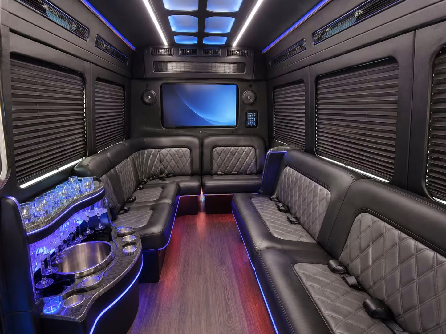 sprinter limousine inside