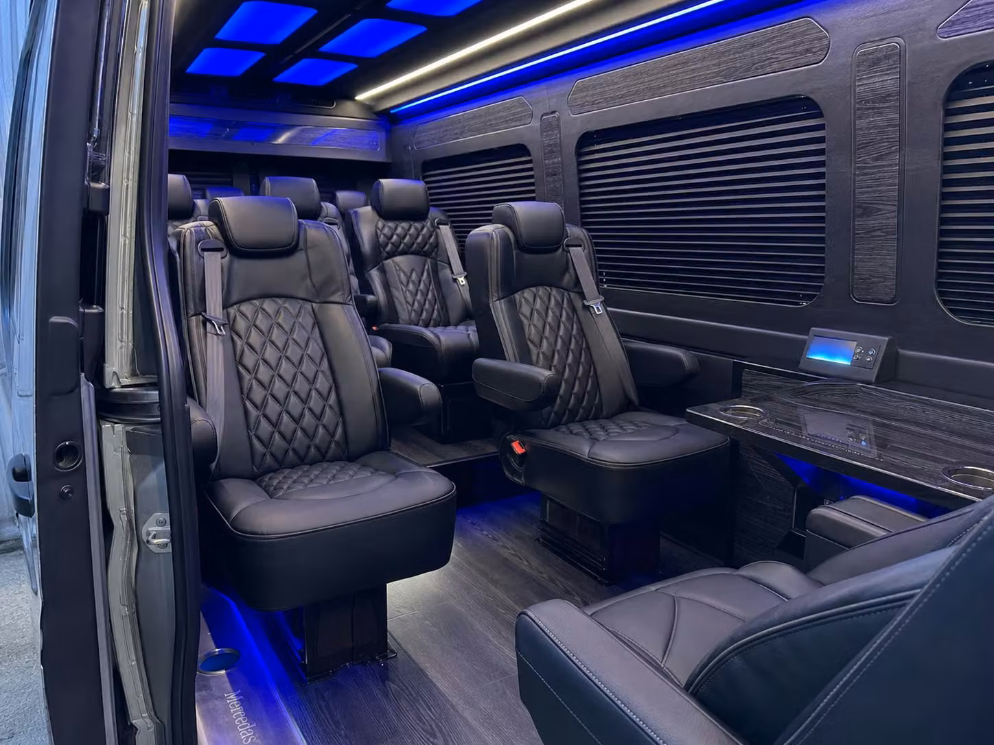 sprinter van transportation for groups and events across hesperia